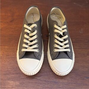 P.F. Flyers Gray and Cream Sneakers